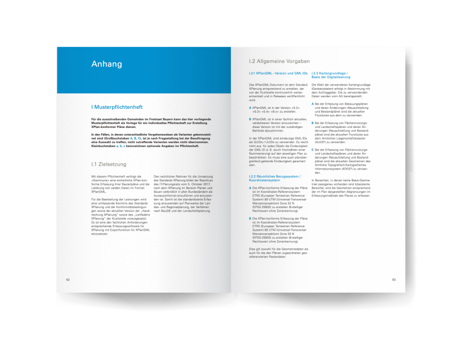 Blank book or magazine template mockup vector